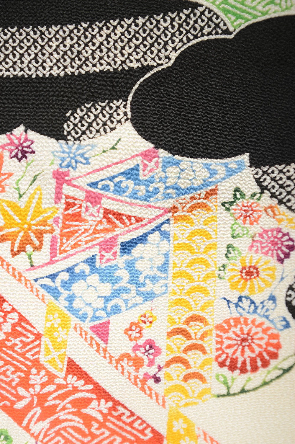 Long-sleeved kimono 6 items set / Furisode / FK#1078
