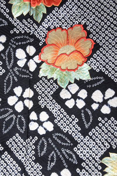 Long-sleeved kimono 6 items set / Furisode / FK#1079