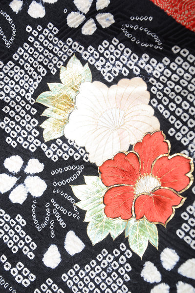 Long-sleeved kimono 6 items set / Furisode / FK#1079