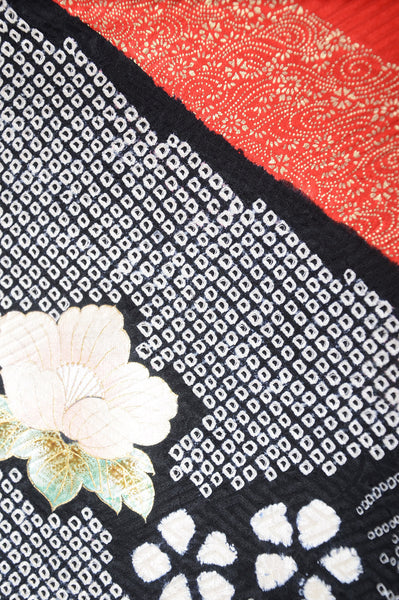 Long-sleeved kimono 6 items set / Furisode / FK#1079