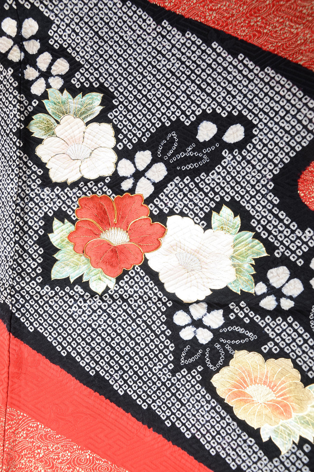 Long-sleeved kimono 6 items set / Furisode / FK#1079