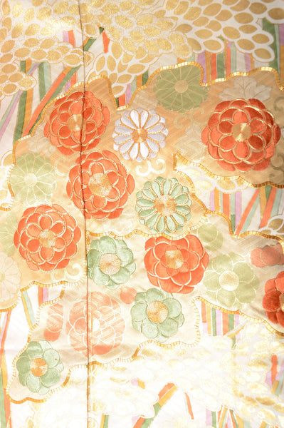 Long-sleeved kimono 6 items set / Furisode / FK#1080