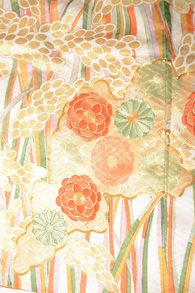 Long-sleeved kimono 6 items set / Furisode / FK#1080