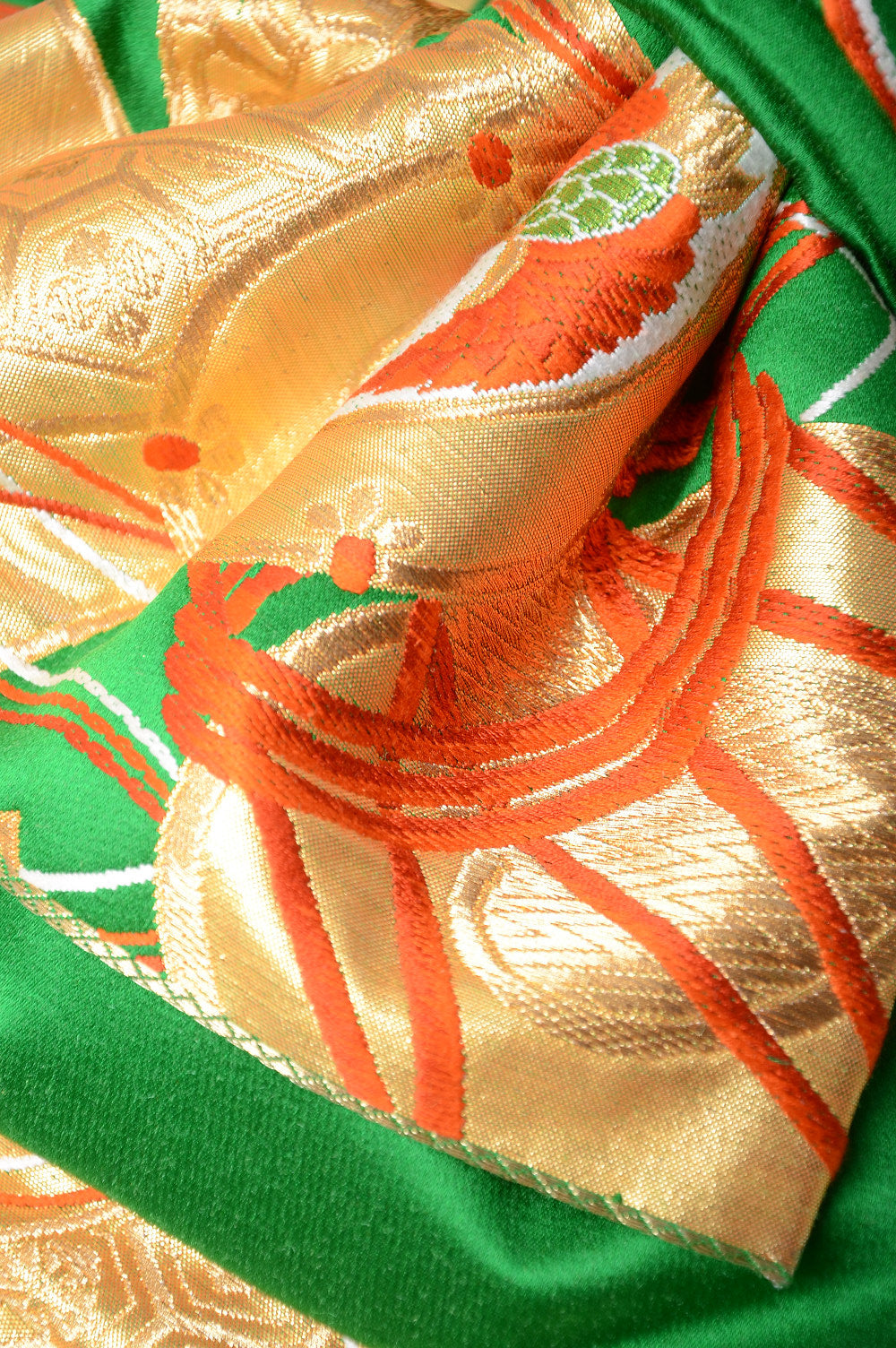 Long-sleeved kimono 6 items set / Furisode / FK#1080