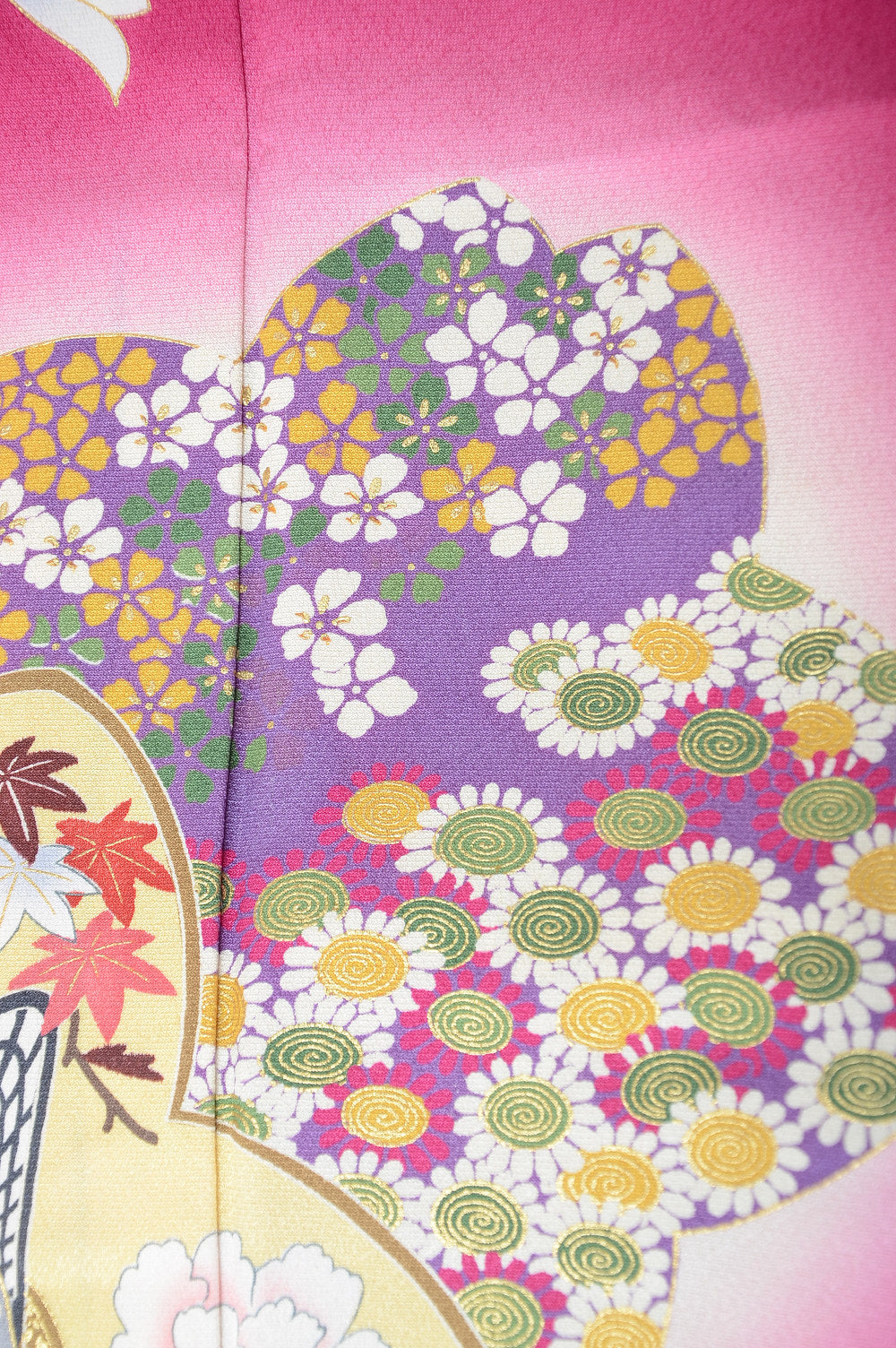 Long-sleeved kimono 6 items set / Furisode / FK#1082