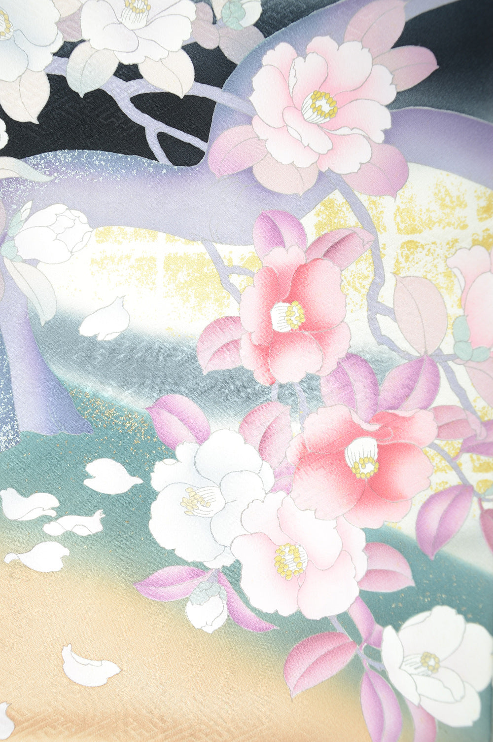 Long-sleeved kimono 6 items set / Furisode / FK#1083