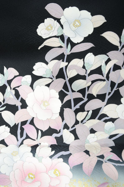 Long-sleeved kimono 6 items set / Furisode / FK#1083