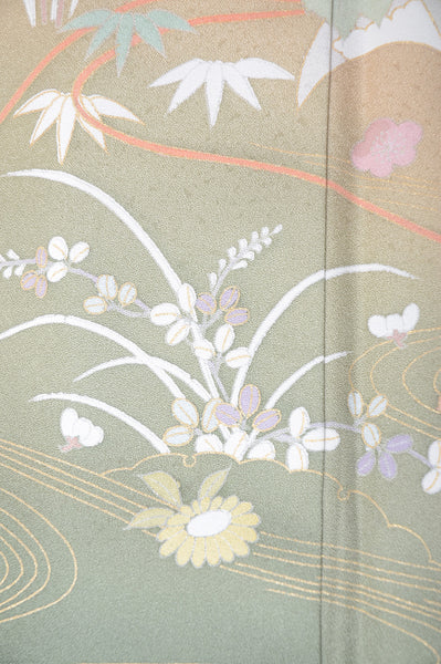 Japanese kimono 6 items set / TK #1-455