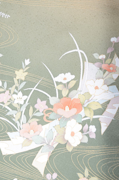 Japanese kimono 6 items set / TK #1-455