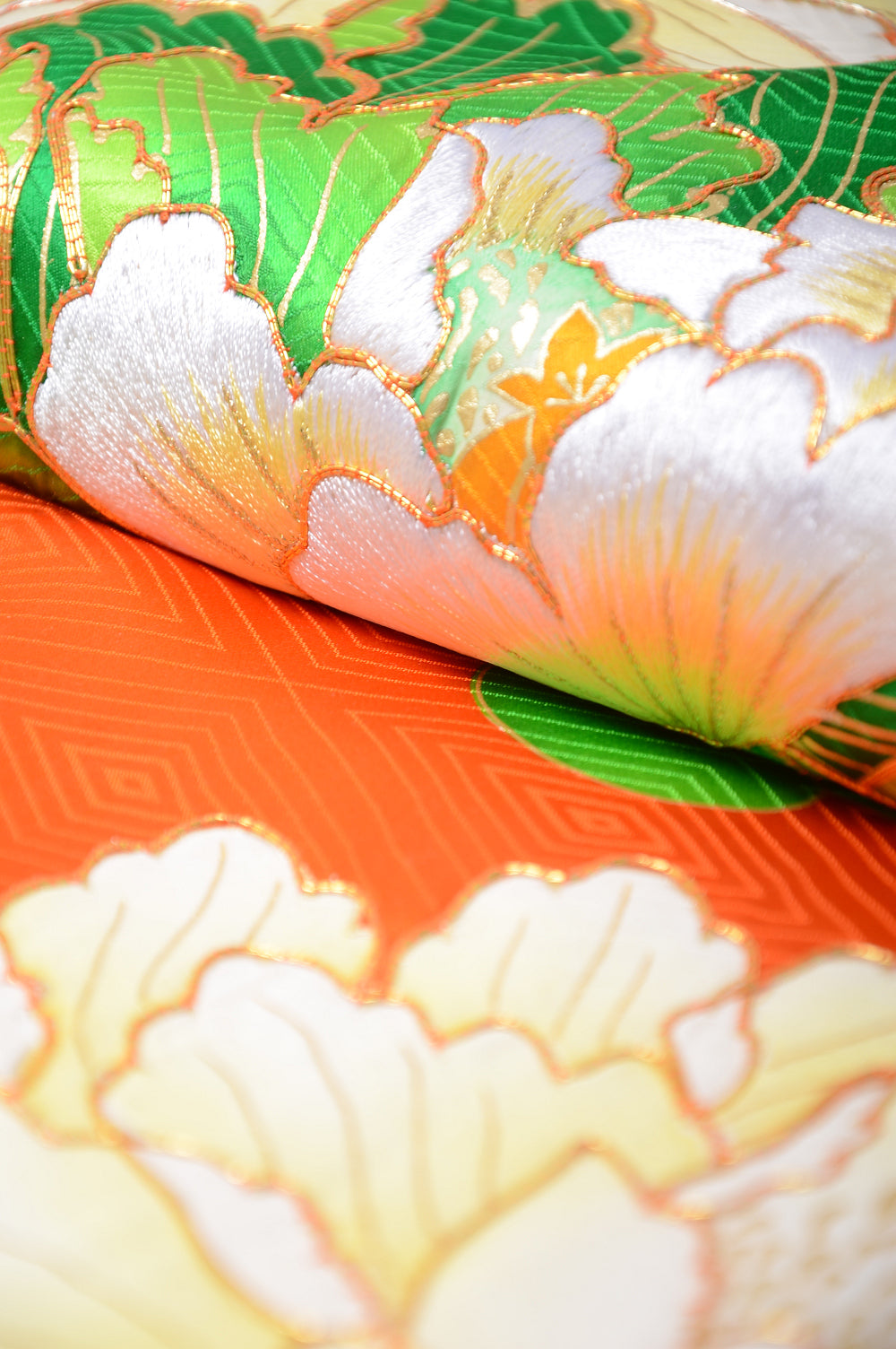 Long-sleeved kimono 6 items set / Furisode / FK#1125