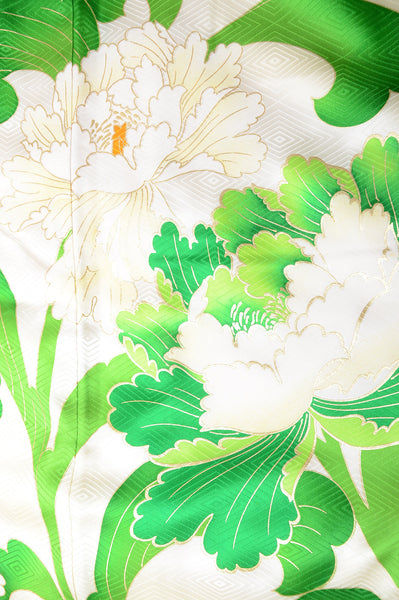 Long-sleeved kimono 6 items set / Furisode / FK#1125
