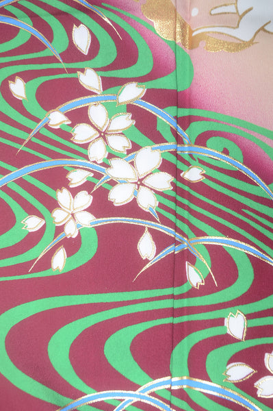 Japanese kimono 4 items set / PK #362