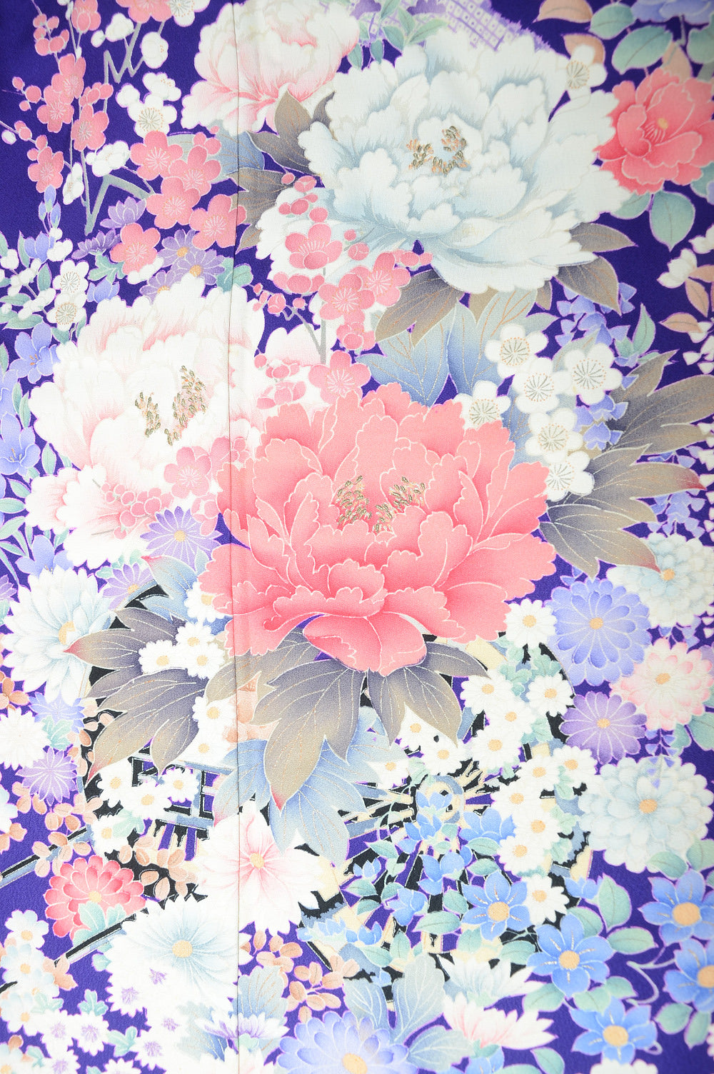 Long-sleeved kimono 6 items set / Furisode / FK#1127