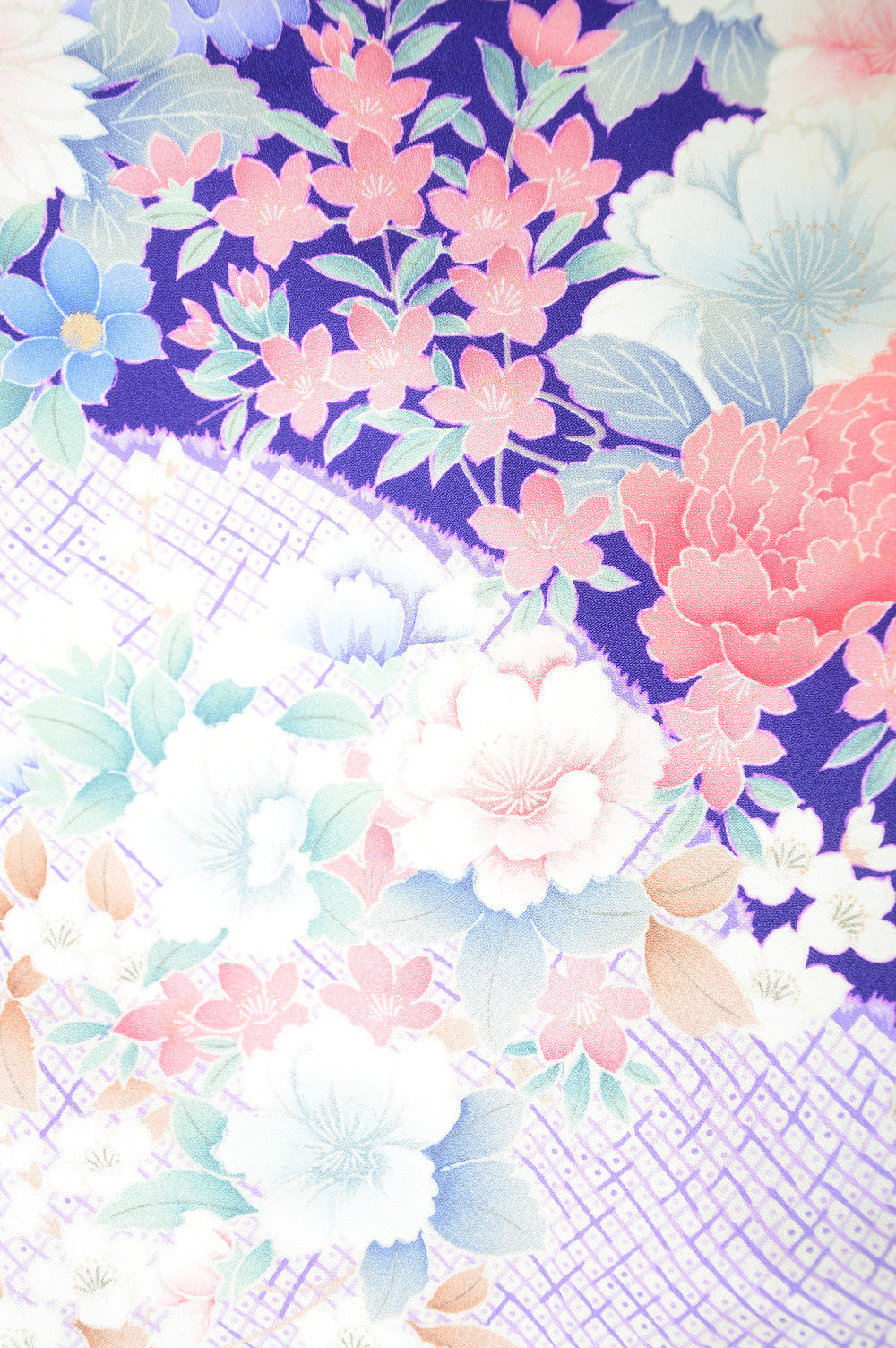 Long-sleeved kimono 6 items set / Furisode / FK#1127