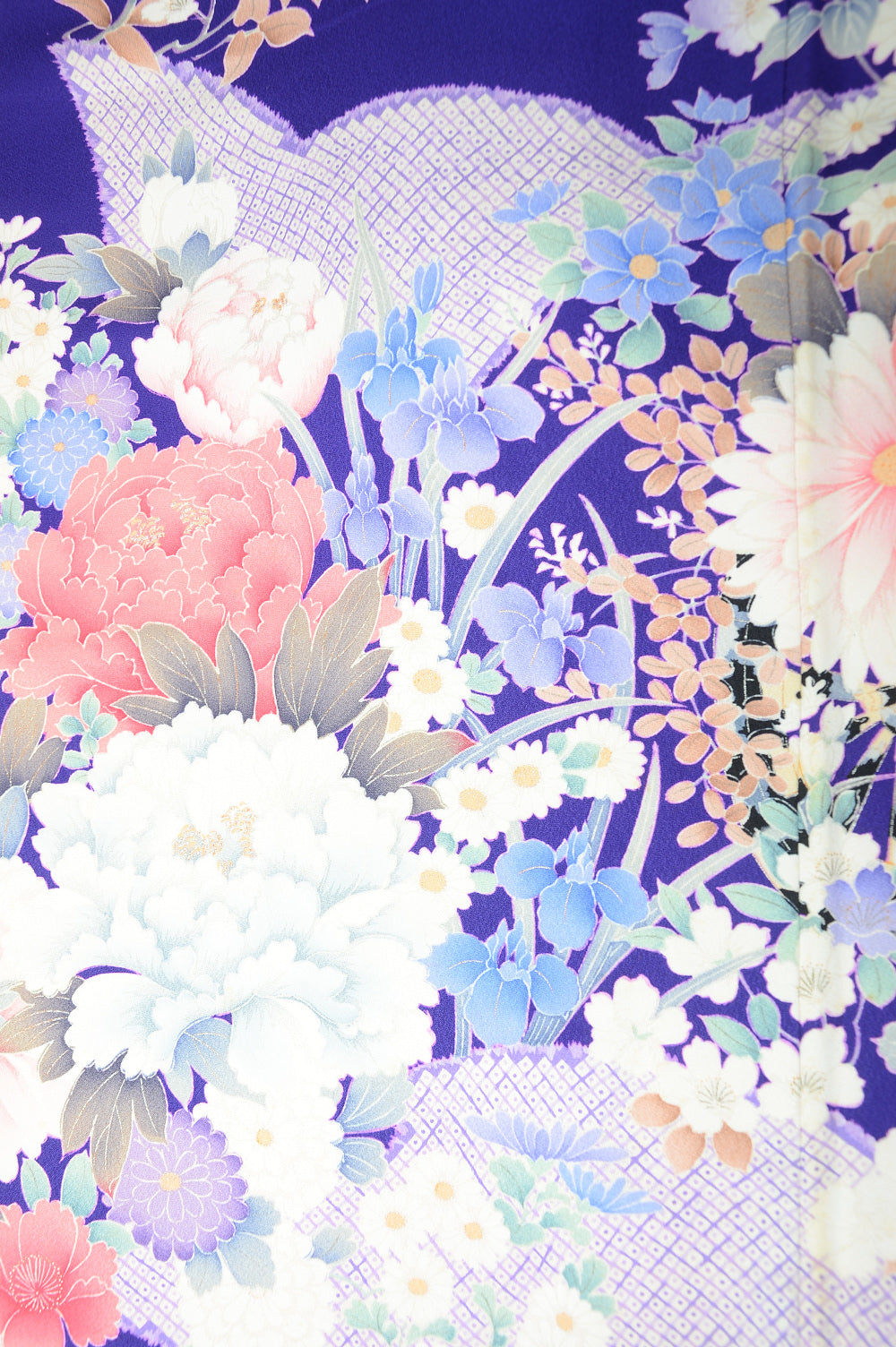 Long-sleeved kimono 6 items set / Furisode / FK#1127
