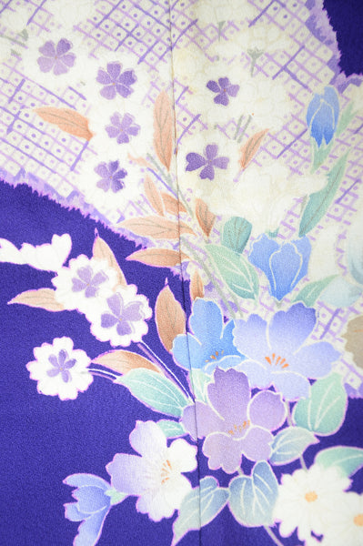 Long-sleeved kimono 6 items set / Furisode / FK#1127