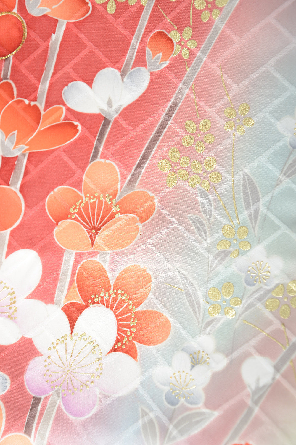 Long-sleeved kimono 6 items set / Furisode / FK#1130