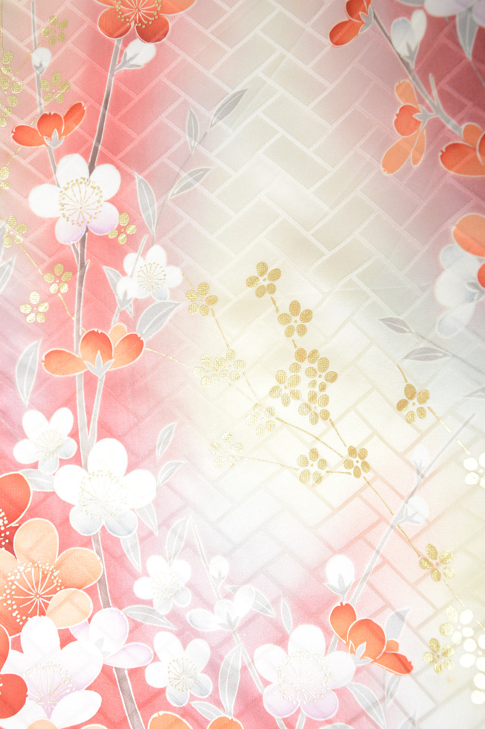 Long-sleeved kimono 6 items set / Furisode / FK#1130