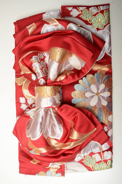 Long-sleeved kimono 6 items set / Furisode / FK#1130