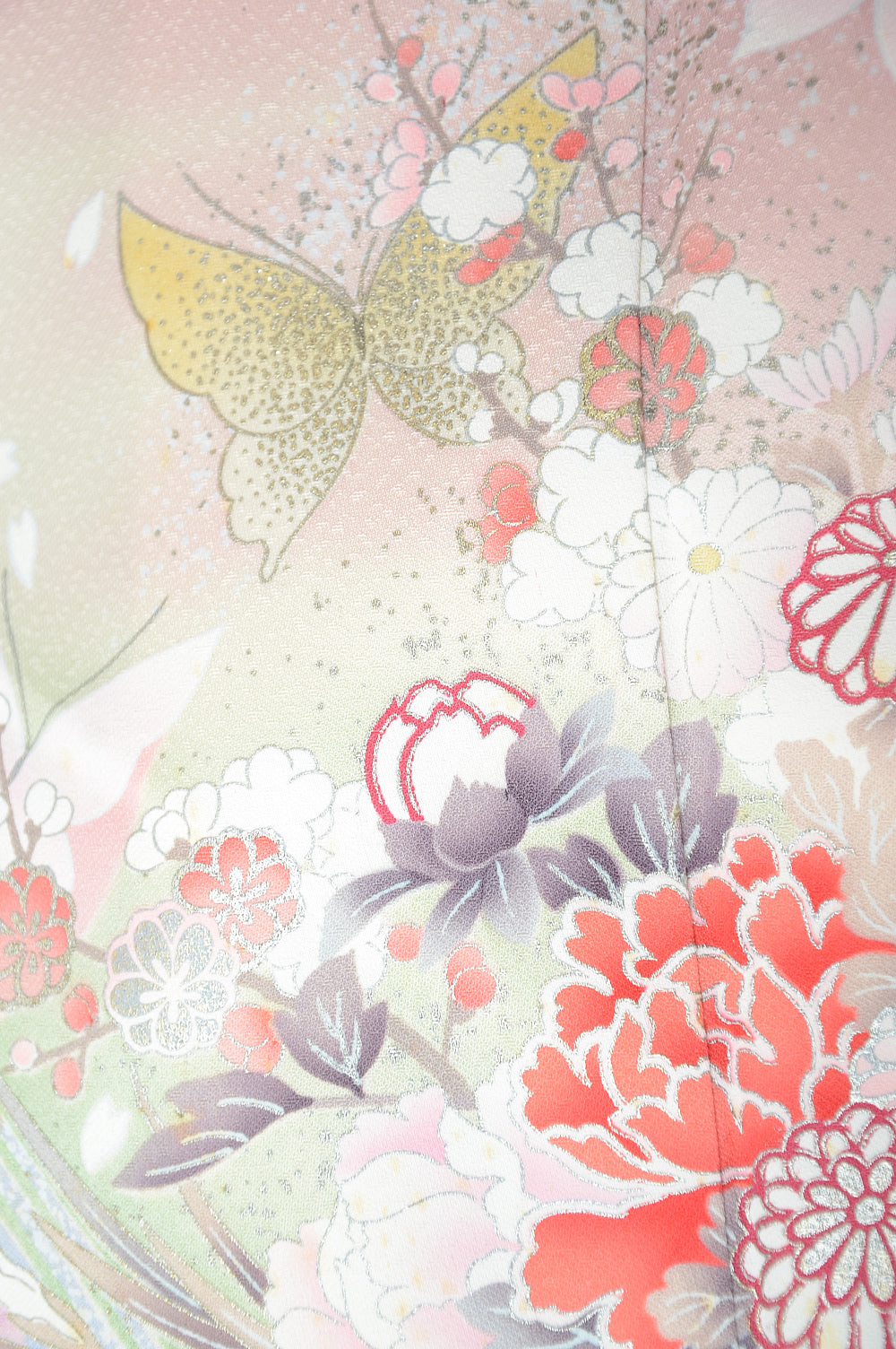 Long-sleeved kimono 6 items set / Furisode / FK#1132