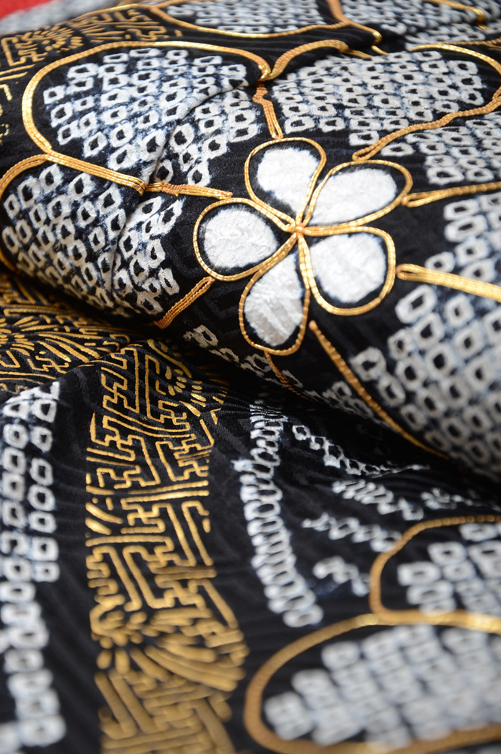 Long-sleeved kimono 6 items set / Furisode / FK#1134
