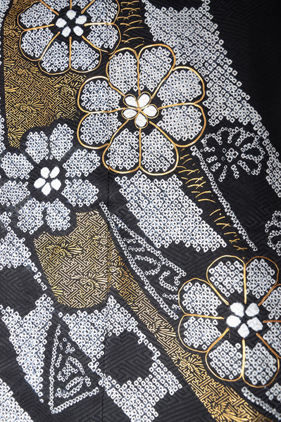 Long-sleeved kimono 6 items set / Furisode / FK#1134