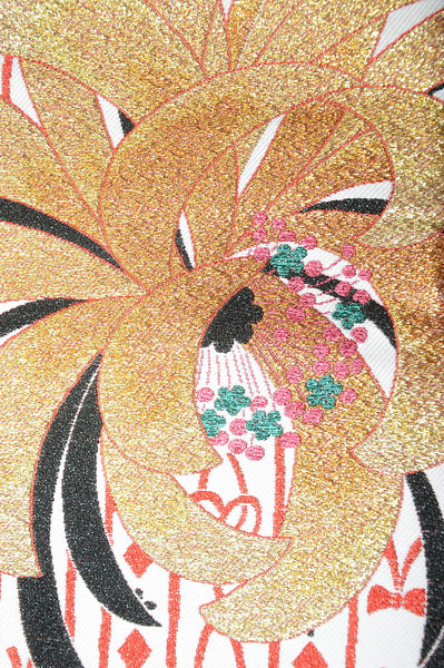 Long-sleeved kimono 6 items set / Furisode / FK#1134