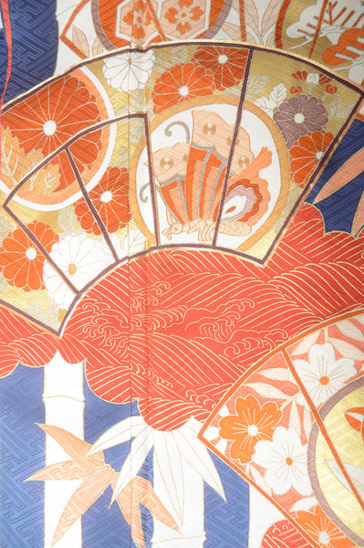 Long-sleeved kimono 6 items set / Furisode / FK#1-359