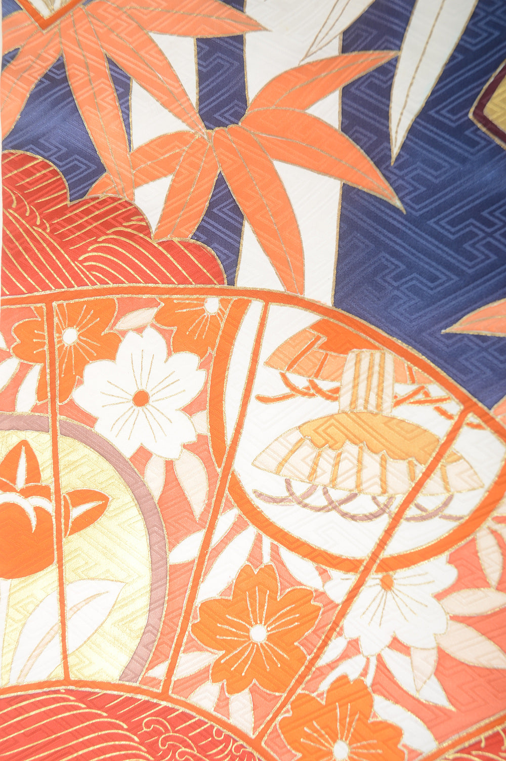 Long-sleeved kimono 6 items set / Furisode / FK#1-359