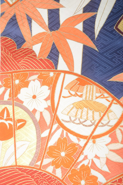 Long-sleeved kimono 6 items set / Furisode / FK#1-359