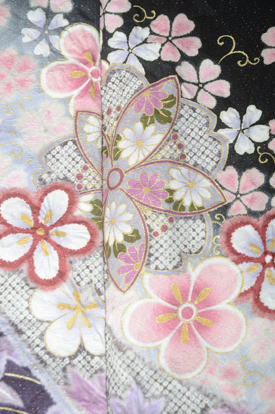 Long-sleeved kimono 6 items set / Furisode / FK#1-360