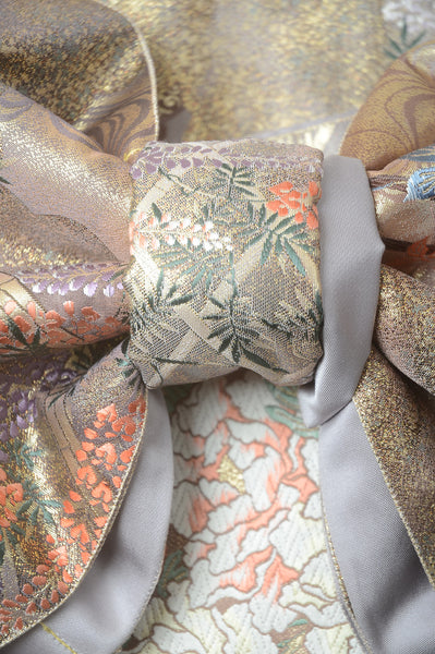 Long-sleeved kimono 6 items set / Furisode / FK#1-360