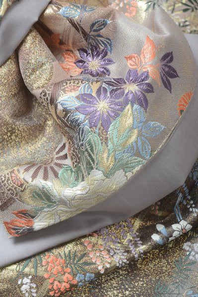 Long-sleeved kimono 6 items set / Furisode / FK#1-360