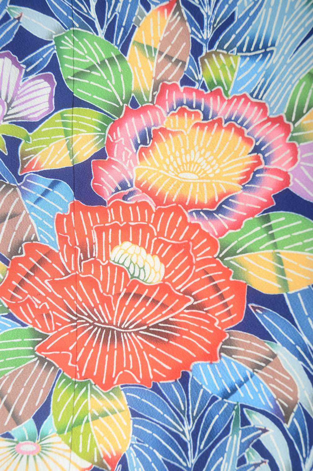 Long-sleeved kimono 6 items set / Furisode / FK#1-361