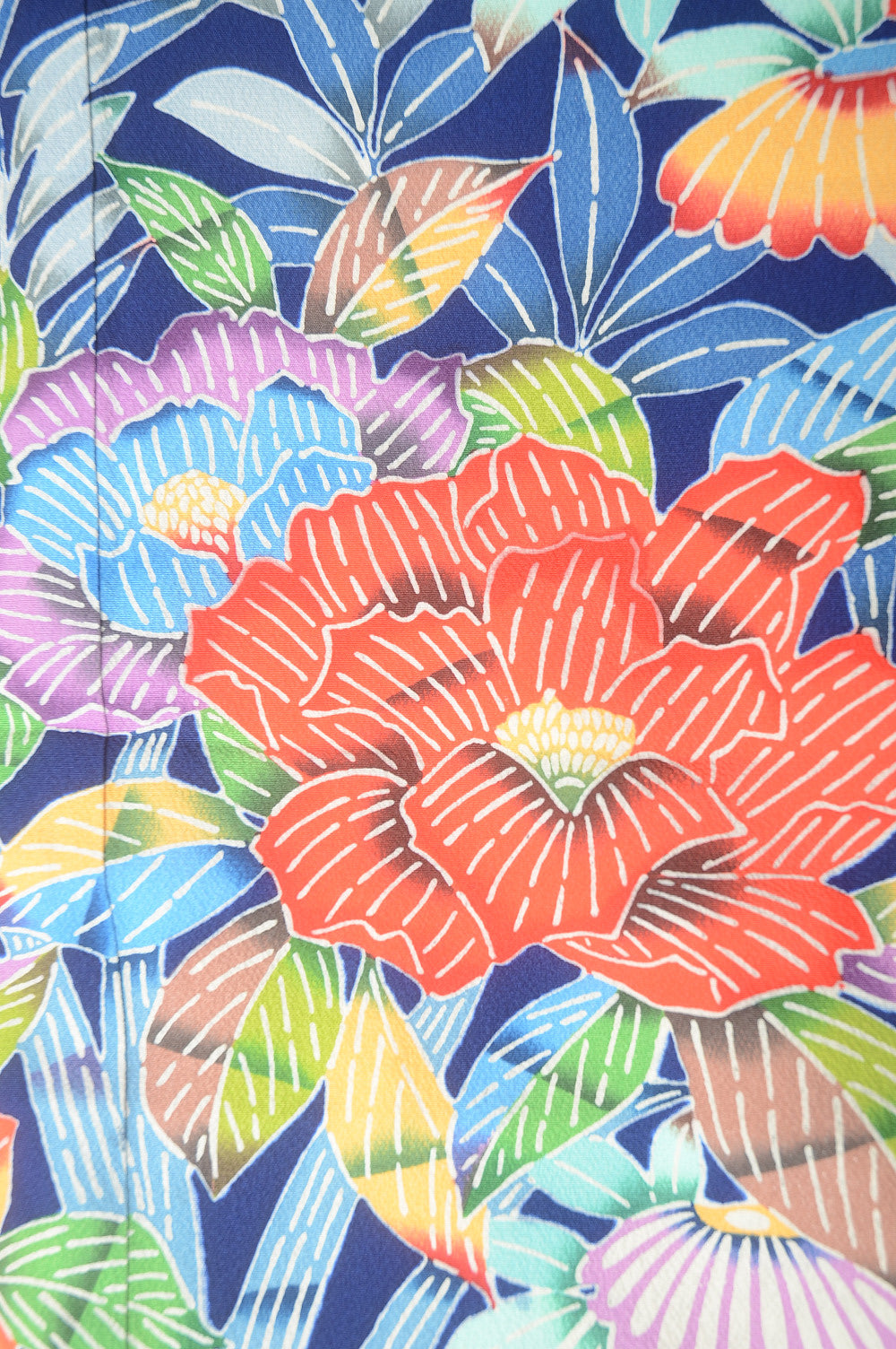 Long-sleeved kimono 6 items set / Furisode / FK#1-361