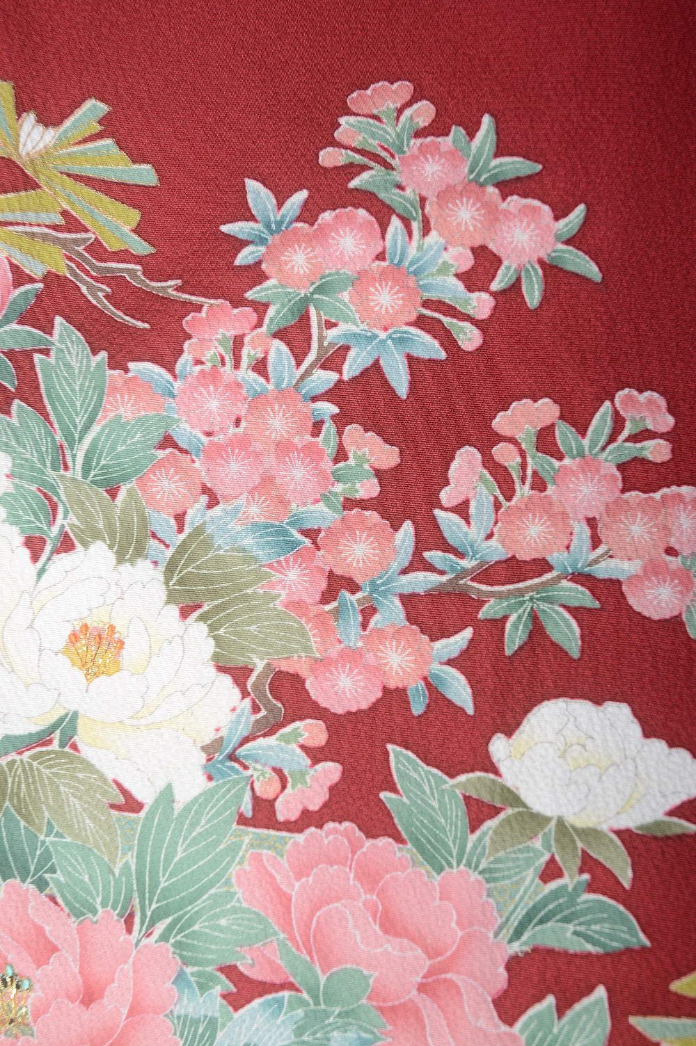 Long-sleeved kimono 6 items set / Furisode / FK#1-363