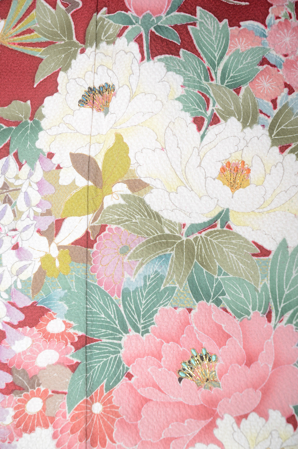 Long-sleeved kimono 6 items set / Furisode / FK#1-363