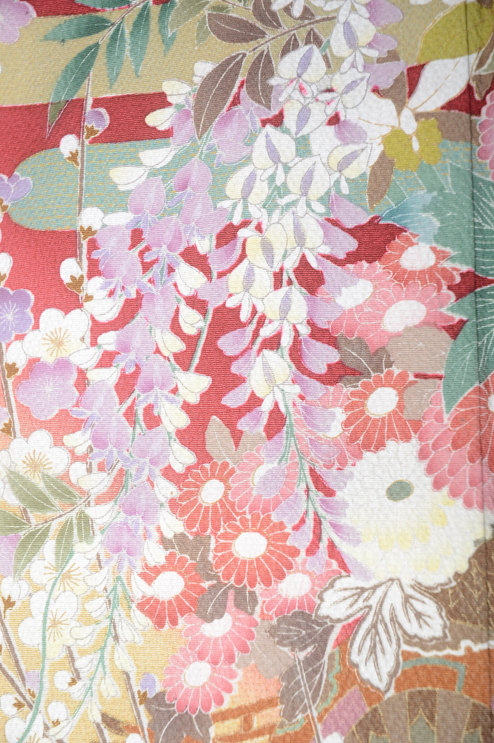 Long-sleeved kimono 6 items set / Furisode / FK#1-363