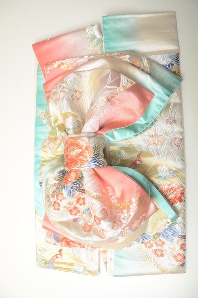 Long-sleeved kimono 6 items set / Furisode / FK#1-364