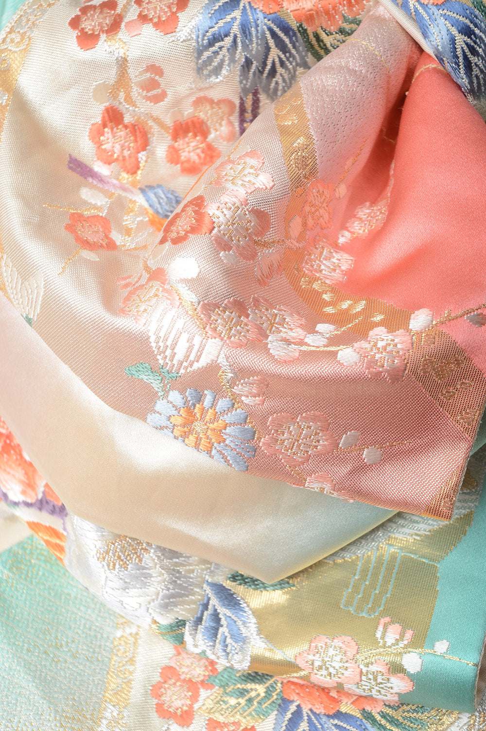 Long-sleeved kimono 6 items set / Furisode / FK#1-364