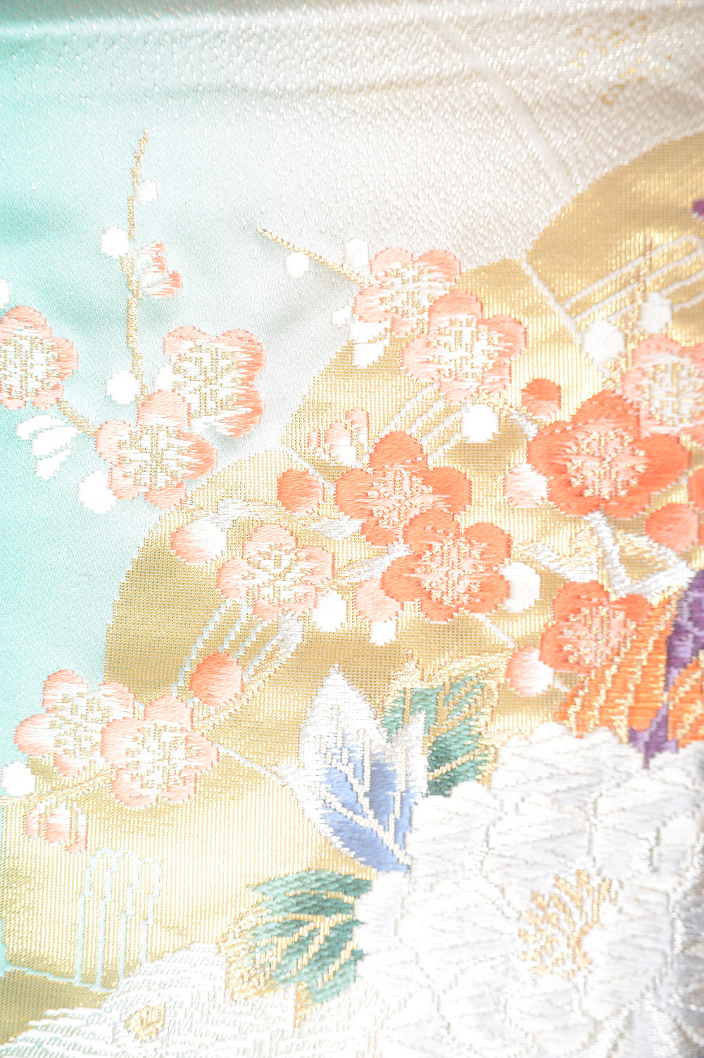 Long-sleeved kimono 6 items set / Furisode / FK#1-364