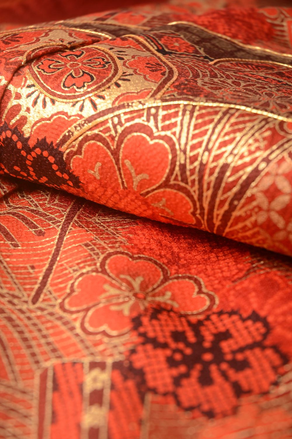 Long-sleeved kimono 6 items set / Furisode / FK#1-365