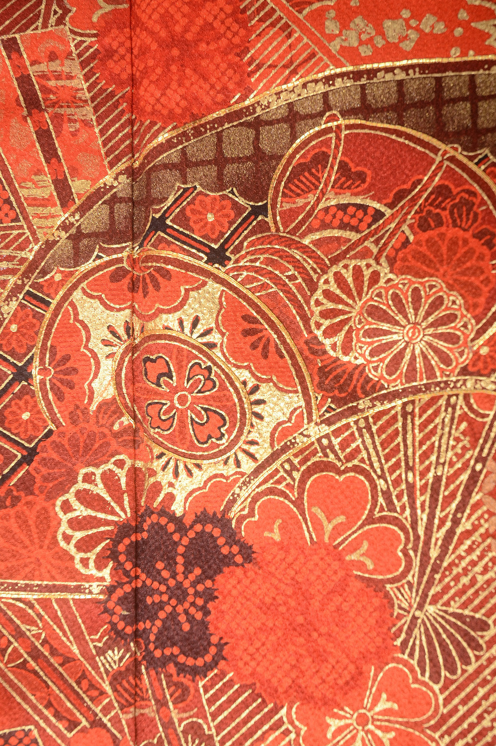 Long-sleeved kimono 6 items set / Furisode / FK#1-365