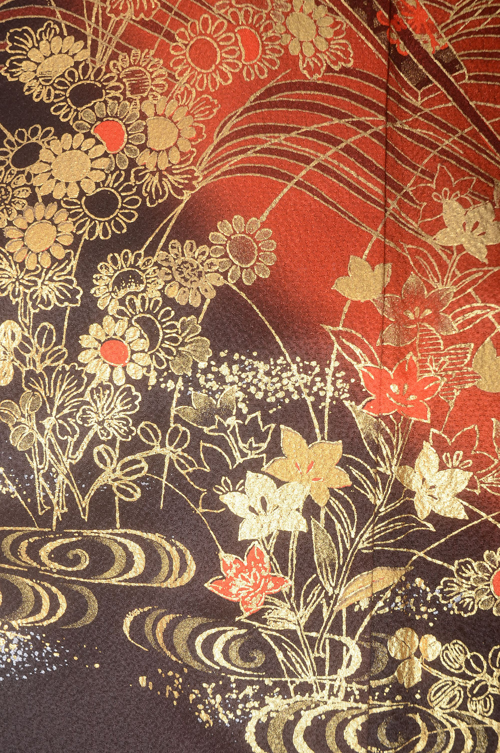 Long-sleeved kimono 6 items set / Furisode / FK#1-365