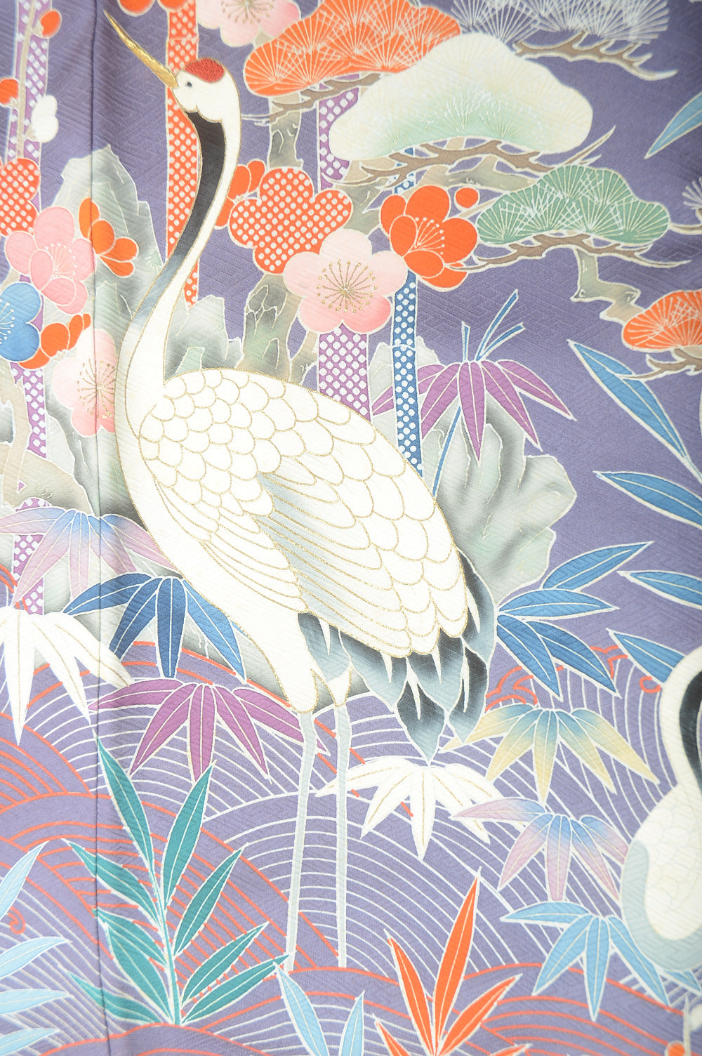Long-sleeved kimono 6 items set / Furisode / FK#1-366