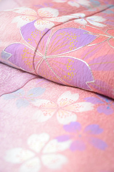 Long-sleeved kimono 6 items set / Furisode / FK#1-367