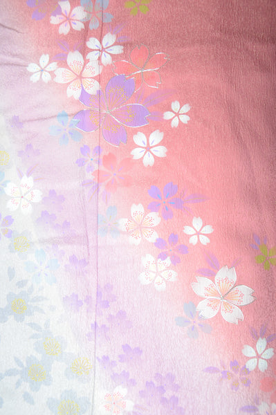 Long-sleeved kimono 6 items set / Furisode / FK#1-367