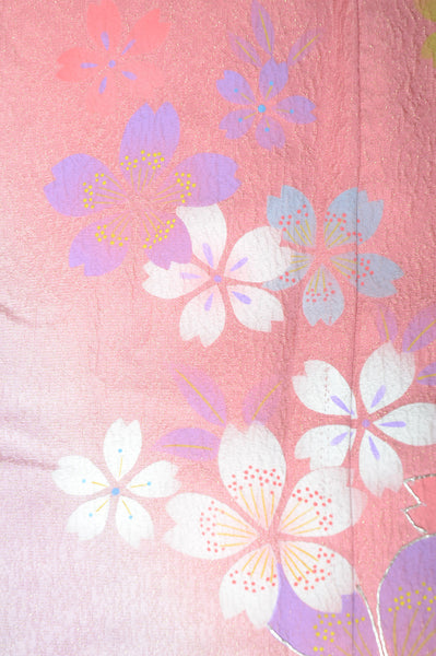 Long-sleeved kimono 6 items set / Furisode / FK#1-367