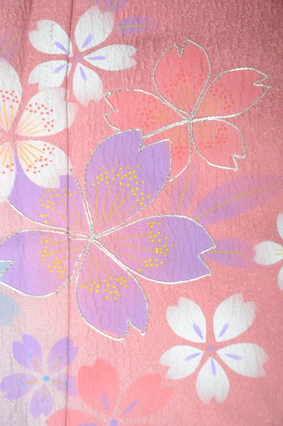 Long-sleeved kimono 6 items set / Furisode / FK#1-367