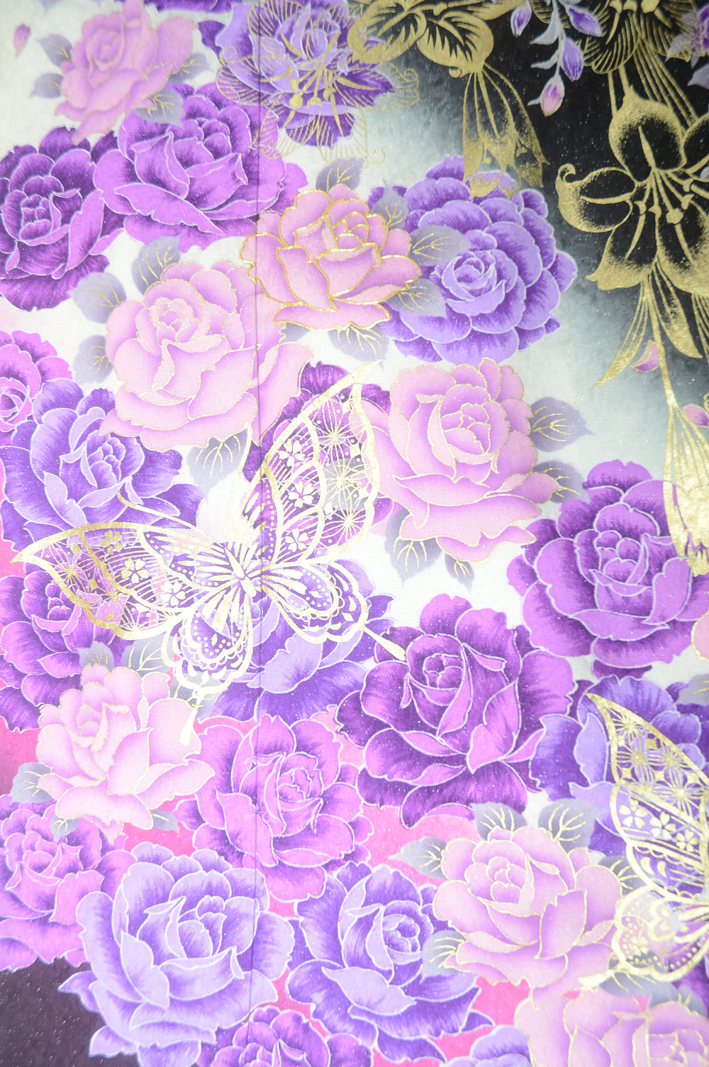 Long-sleeved kimono 6 items set / Furisode / FK#1-368